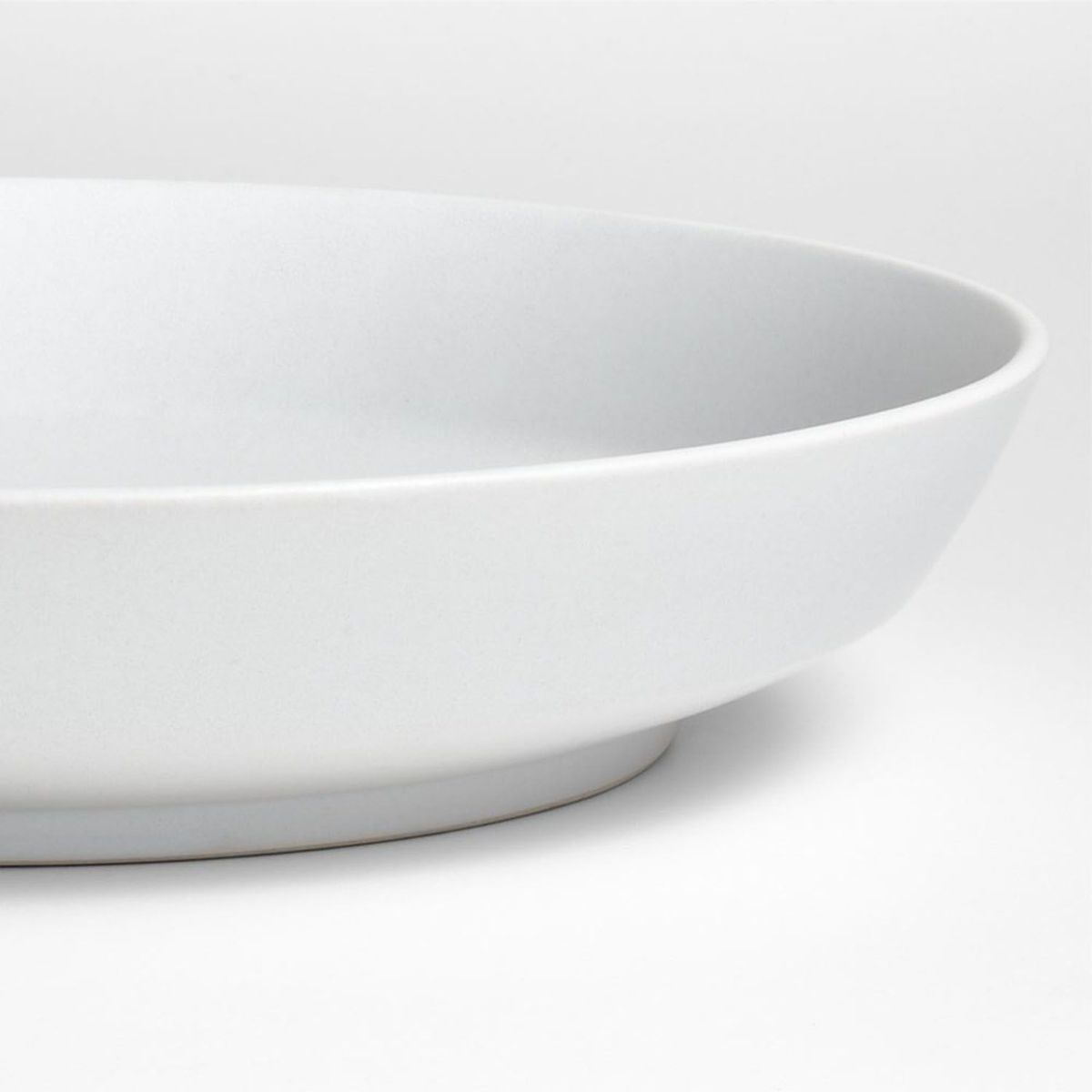 CRATE & BARREL - Bowl Bajo Paige Blanco