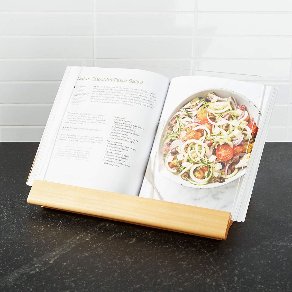 CRATE & BARREL - Soporte para Libro de Cocina