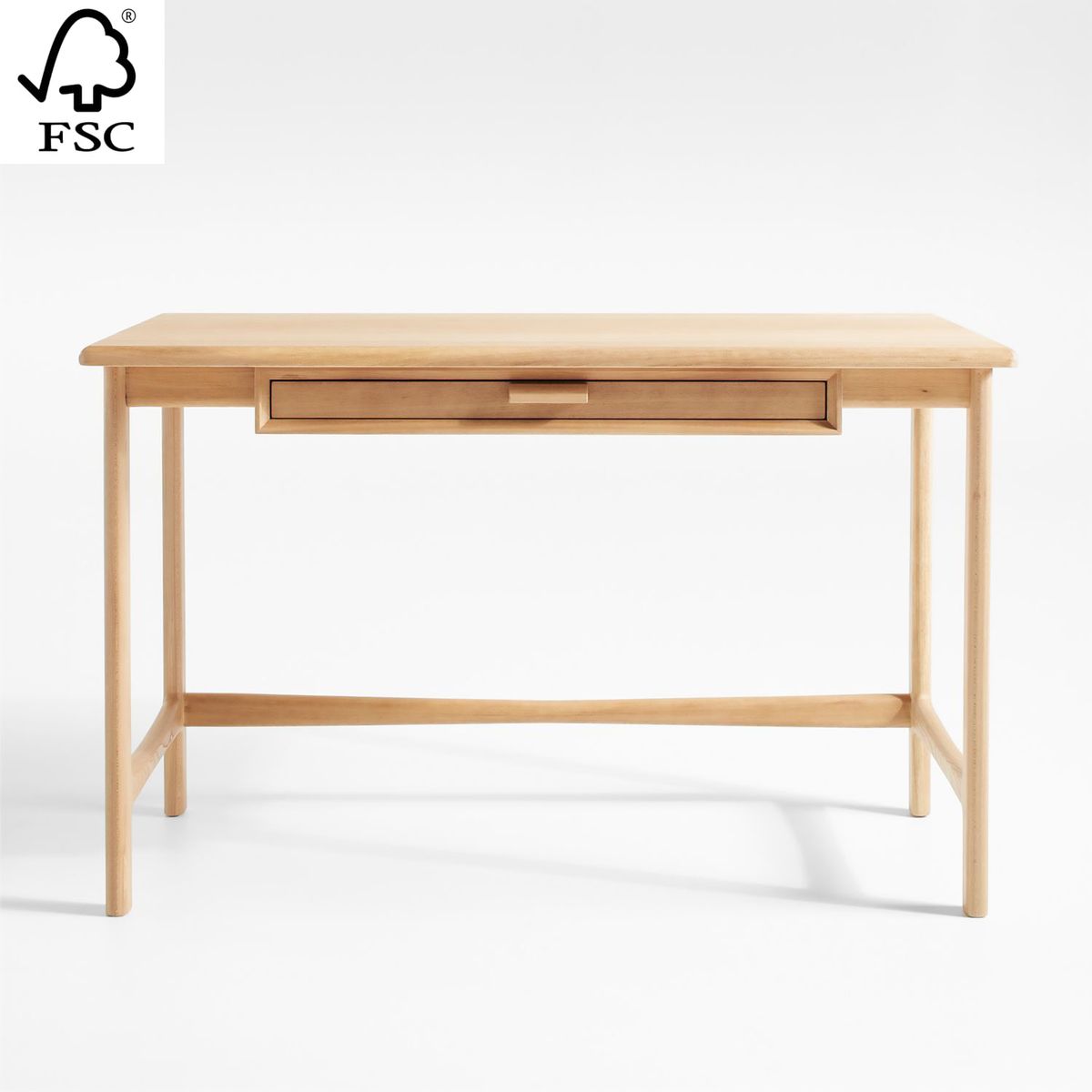 CRATE & BARREL - Escritorio Elias De Madera Natural