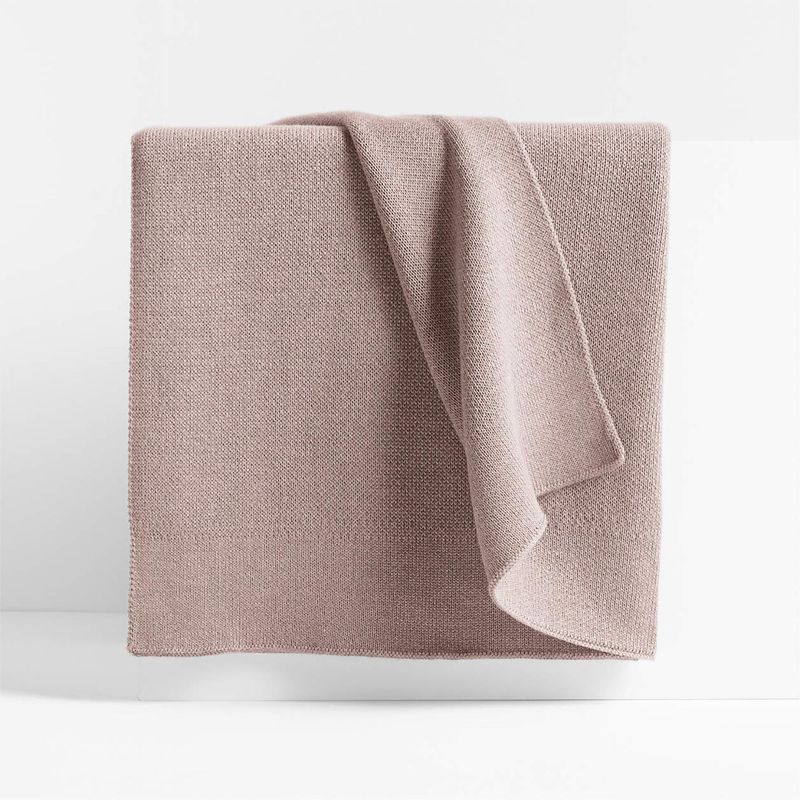CRATE & BARREL - Manta Calda Chantilly Malva