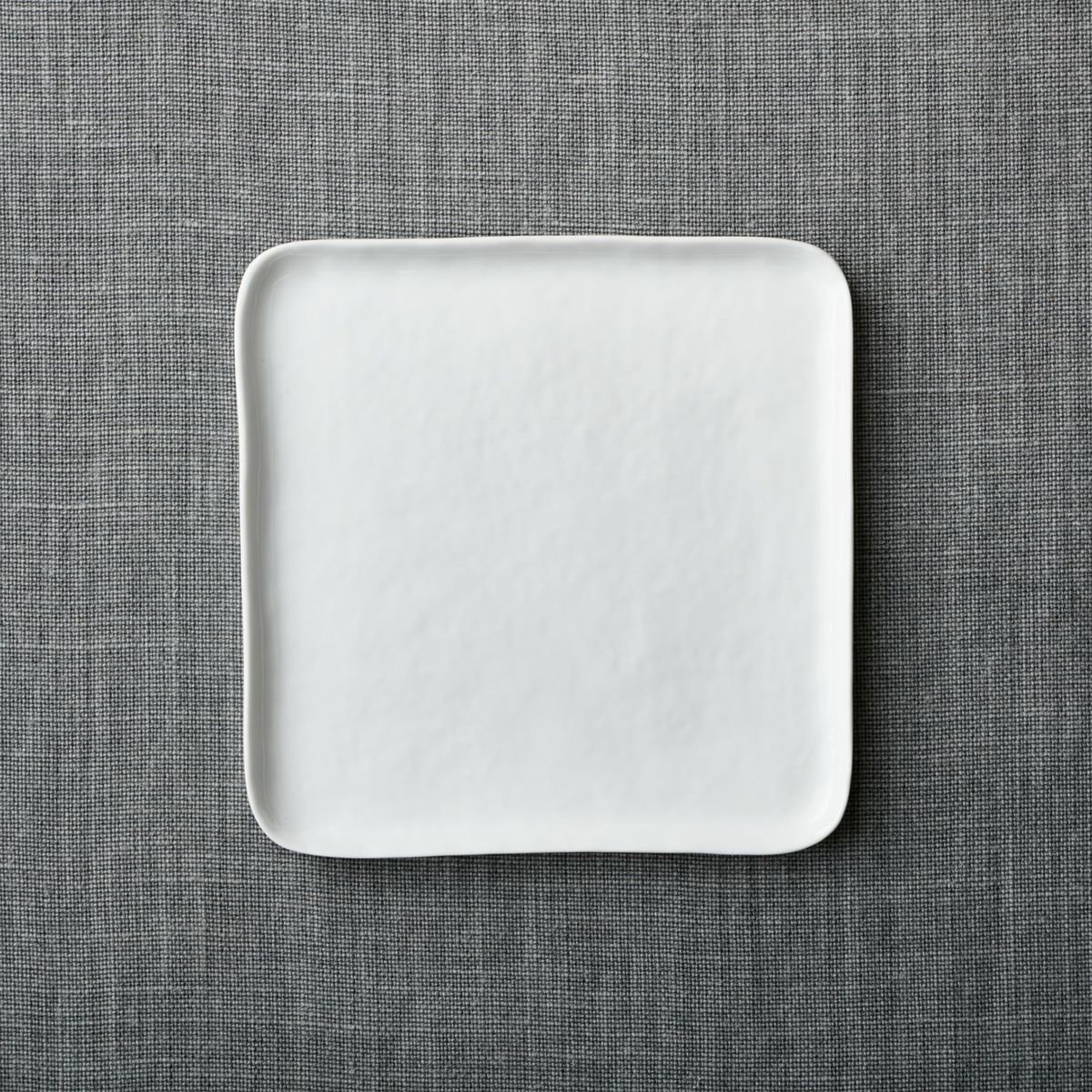 CRATE & BARREL - Plato para Ensalada Cuadrado Mercer