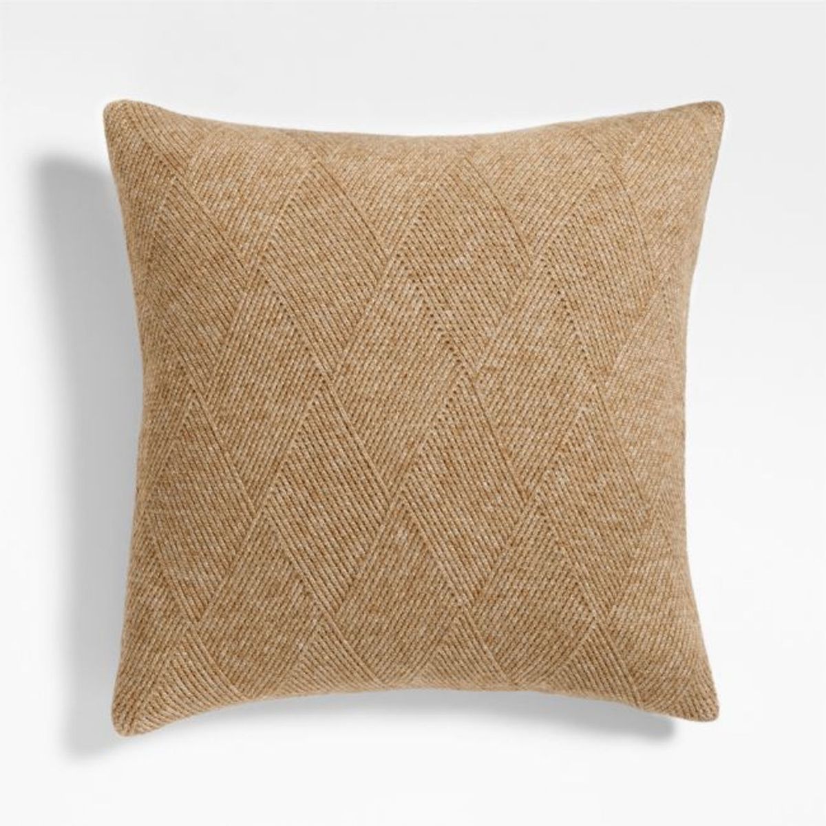 CRATE & BARREL - Funda de Cojín Diamond Knit 51x51cm