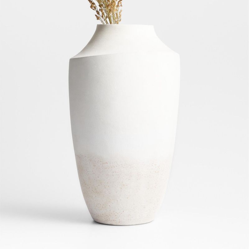 CRATE & BARREL - Florero Slope 43cm