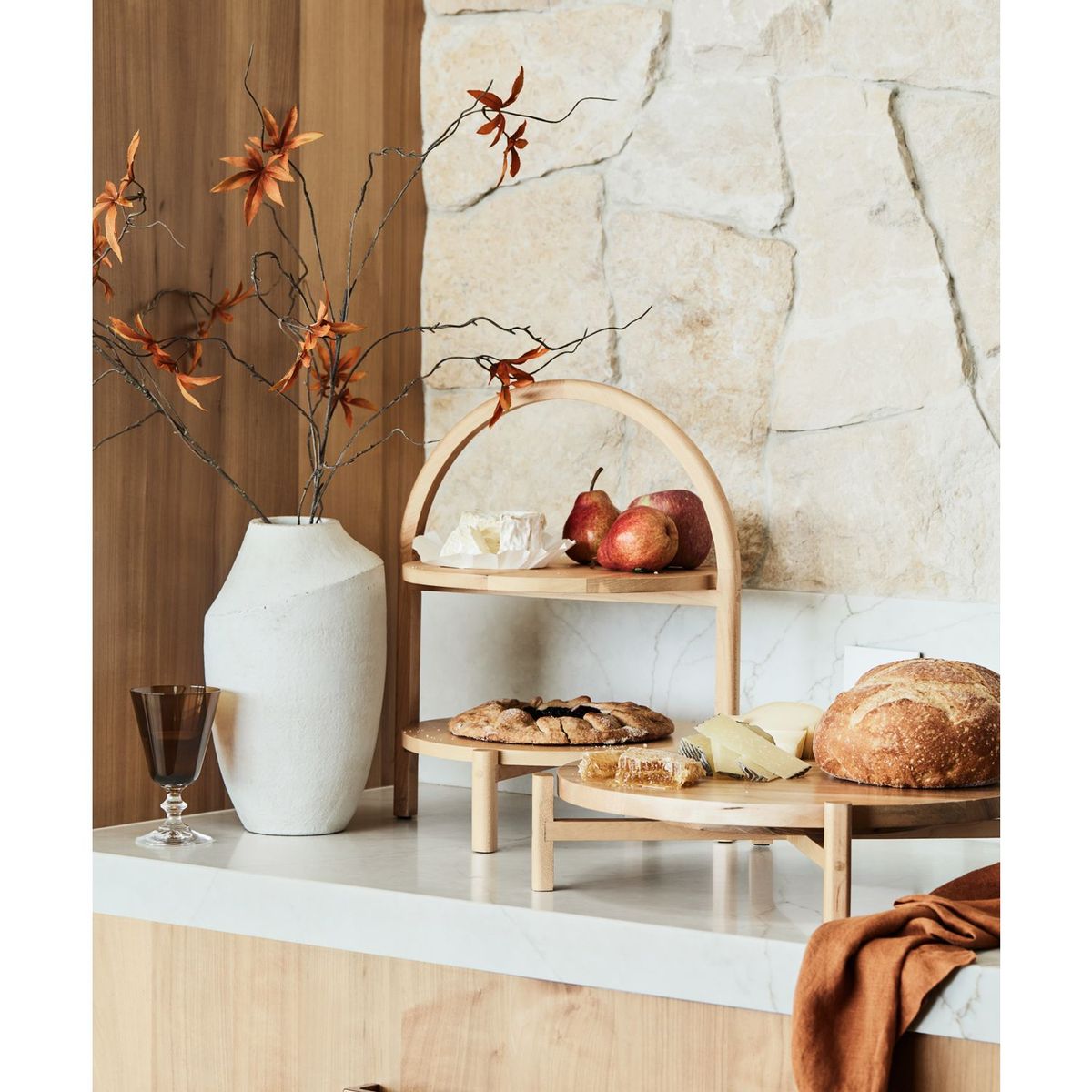 CRATE & BARREL - Jarrón Slope