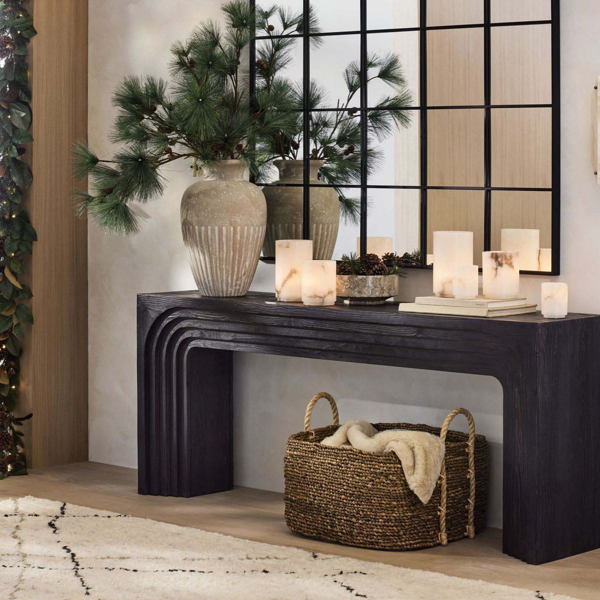 CRATE & BARREL - Aparador Valo 183cm