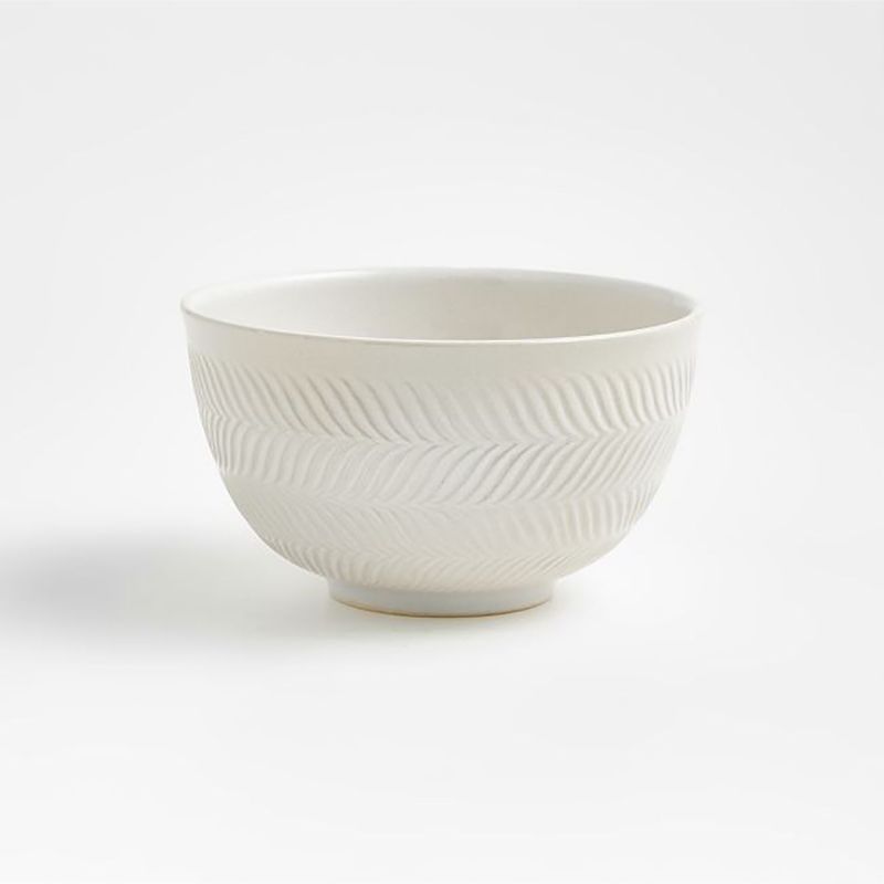CRATE & BARREL - Bowl Pequeño para Mezclar de Cerámica Fern
