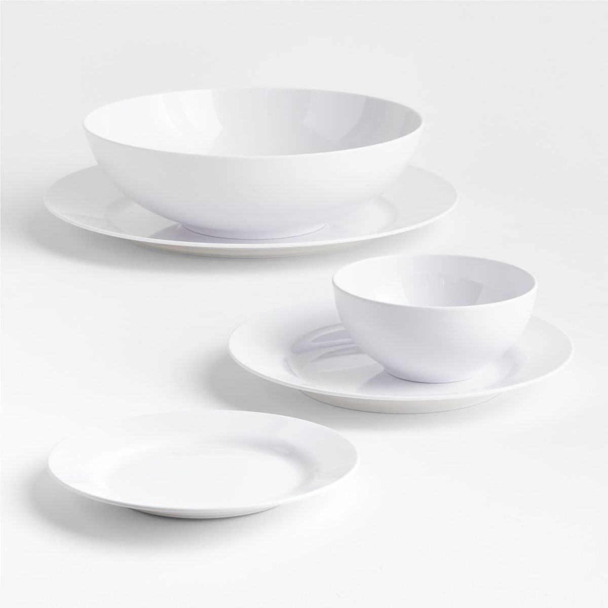 CRATE & BARREL - Plato Aspen De Melamina