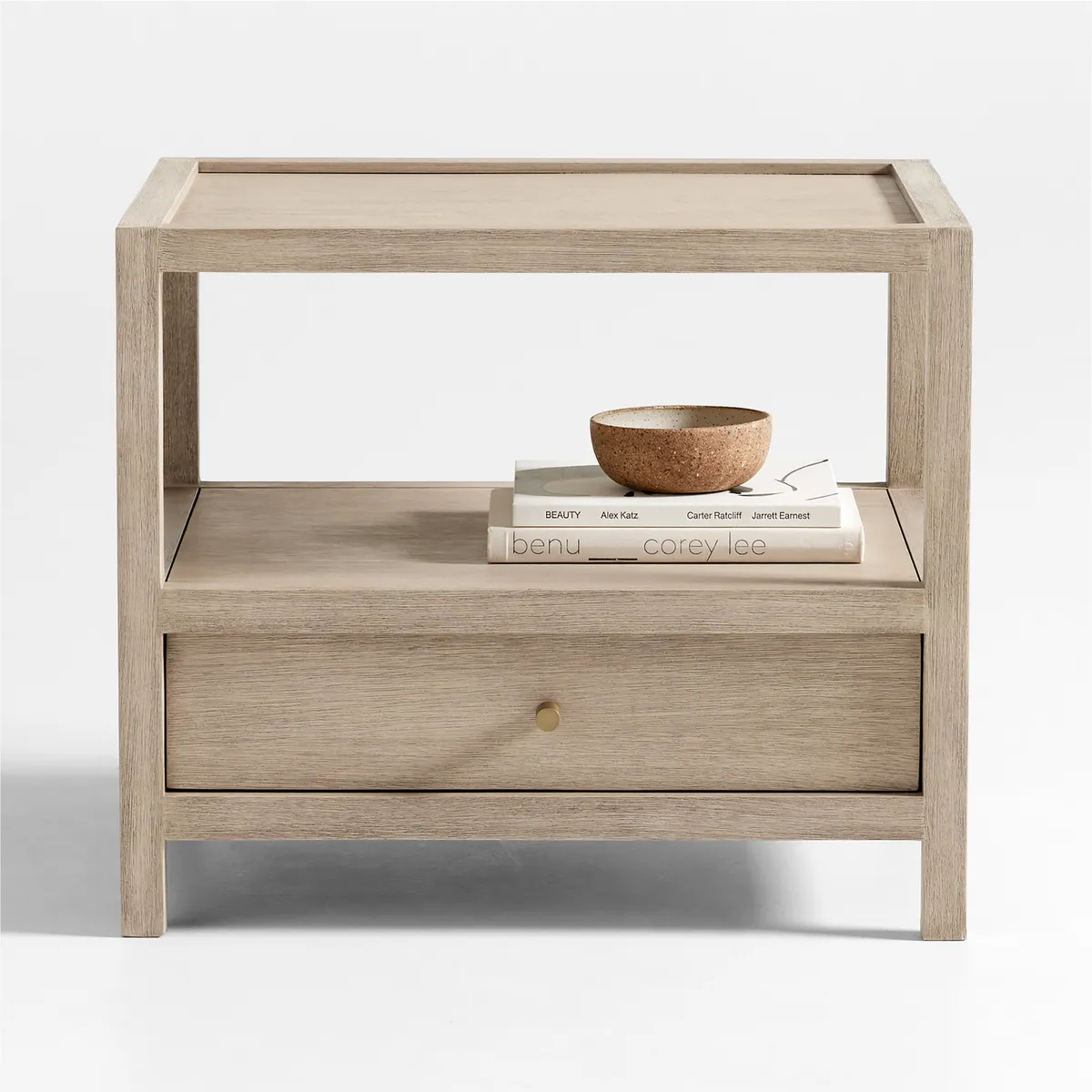 CRATE & BARREL - Mesa Auxiliar Keane