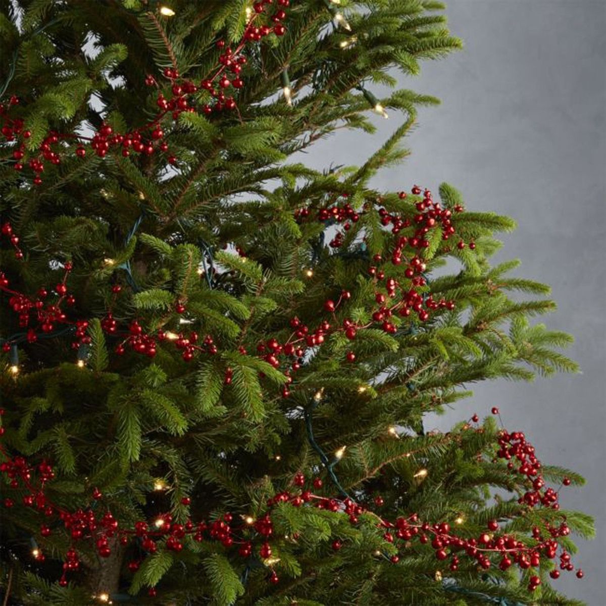 CRATE & BARREL - Guirnalda Navideña Cascabeles Roja