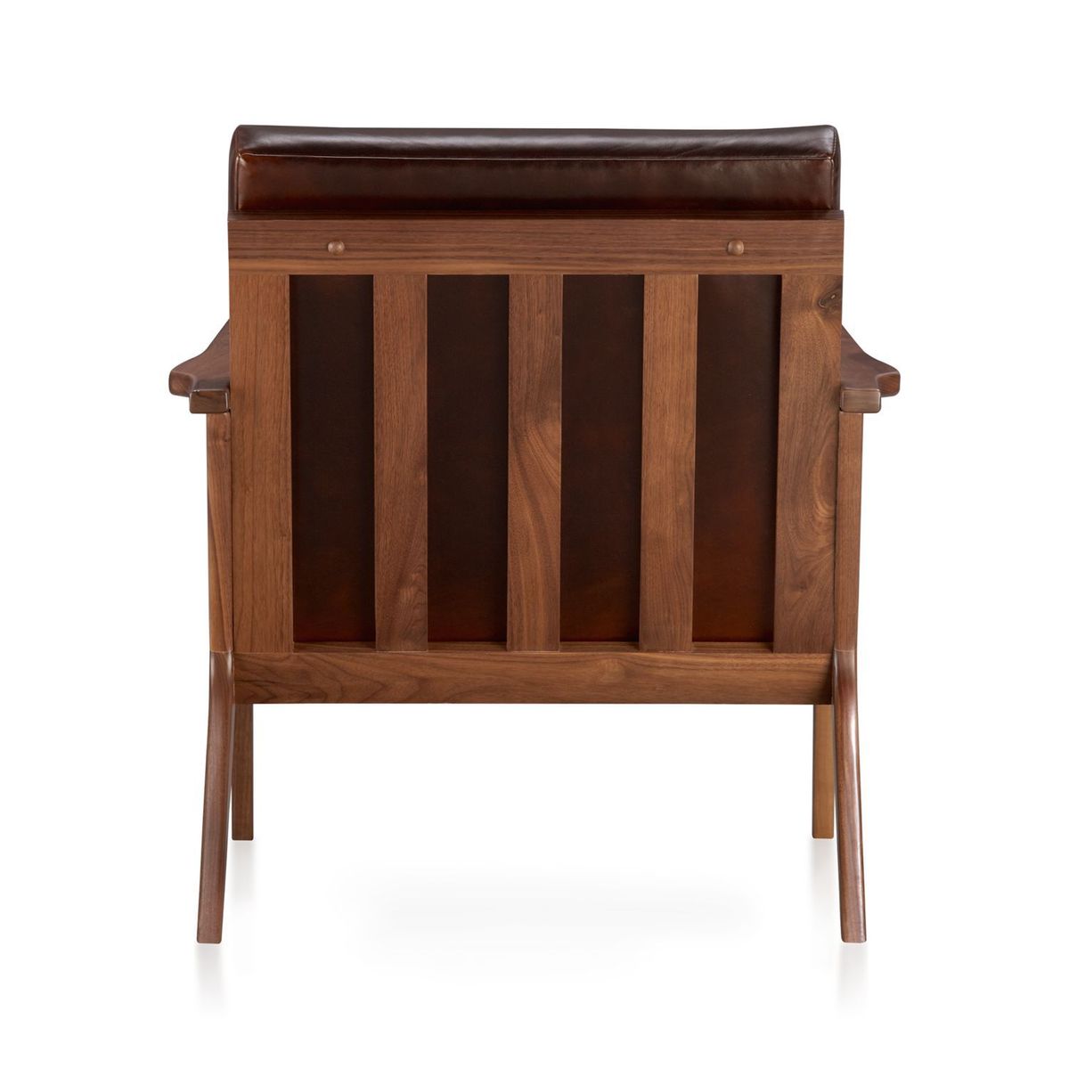 CRATE & BARREL - Butaca Cavett de Cuero