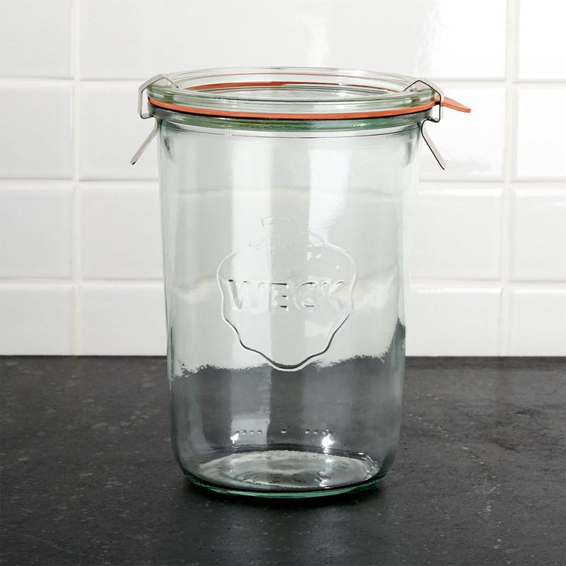 CRATE & BARREL - Dosen Frasco para Conservas de 769 ml Weck