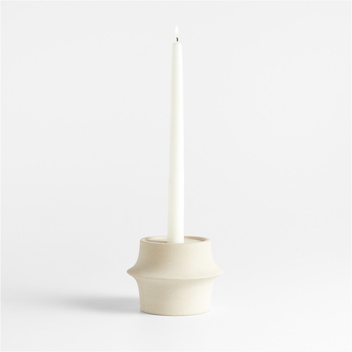 CRATE & BARREL - Porta Velas Sandstone