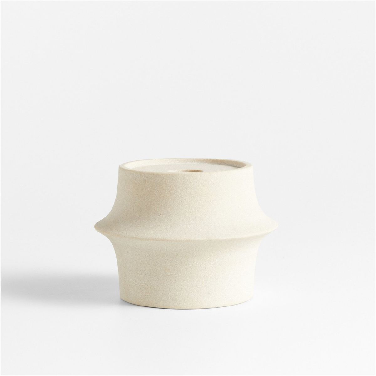 CRATE & BARREL - Porta Velas Sandstone