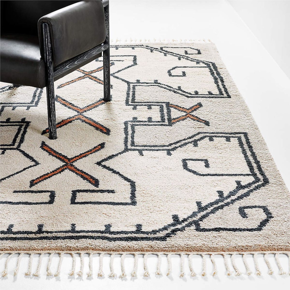 CRATE & BARREL - Alfombra De Lana Cortada