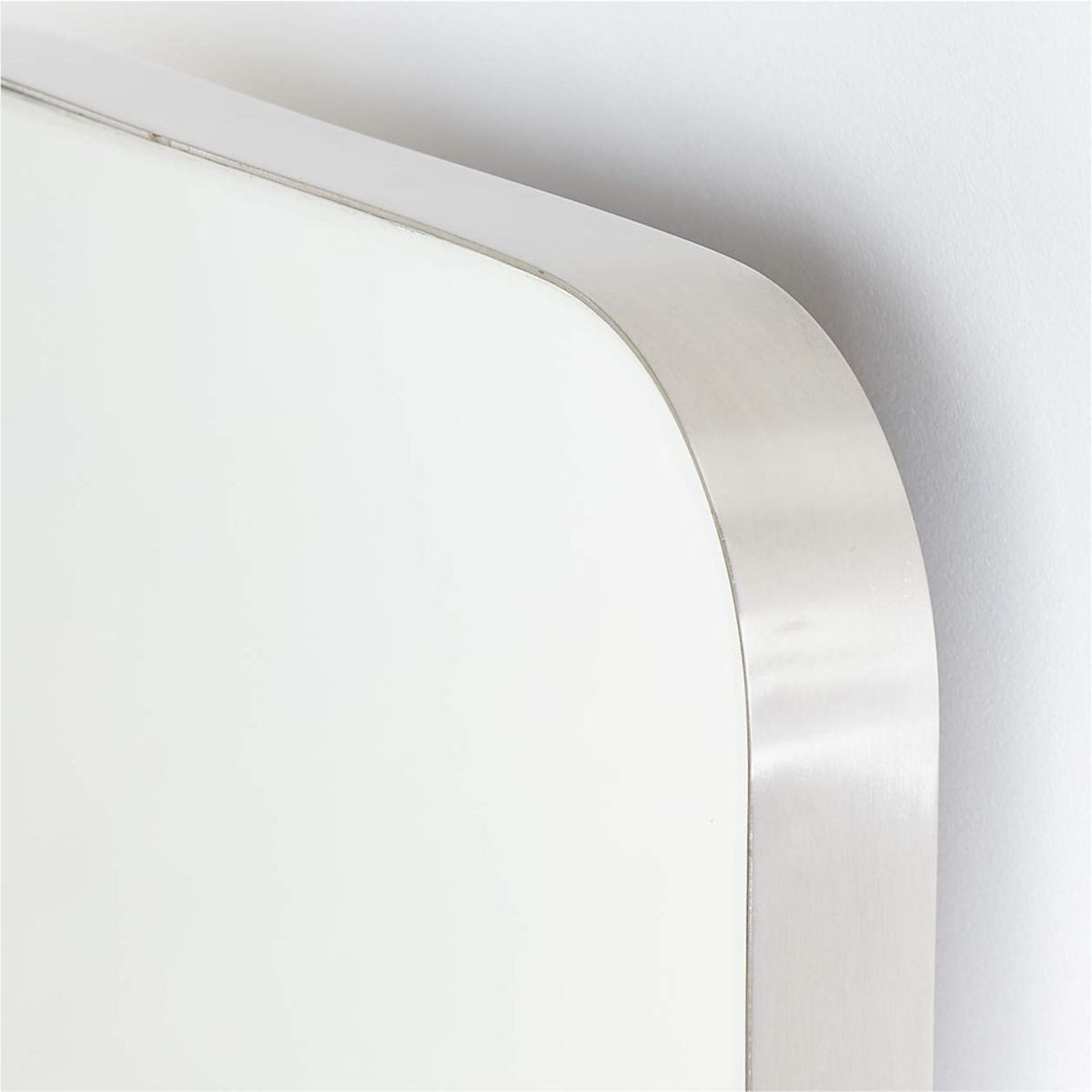 CRATE & BARREL - Espejo de Pie Edge Silver