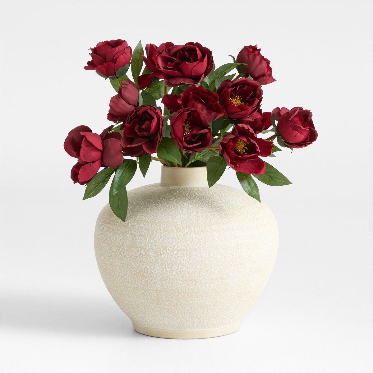 CRATE & BARREL - Flor Ramo Artificial Peonías