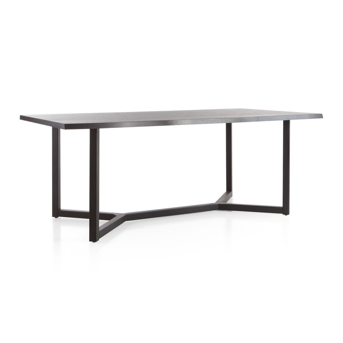 CRATE & BARREL - Mesa de Comedor Verge de Madera de Caucho (6 a 8 Puestos)