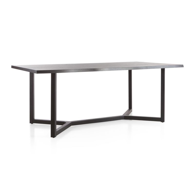 CRATE & BARREL - Mesa de Comedor Verge de Madera de Caucho (6 a 8 Puestos)