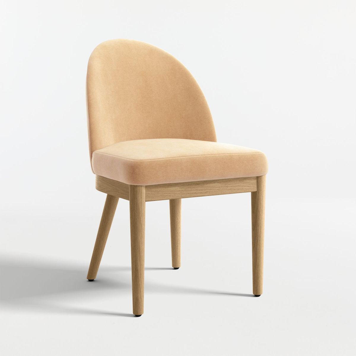 CRATE & BARREL - Silla de Comedor Ana Terciopelo