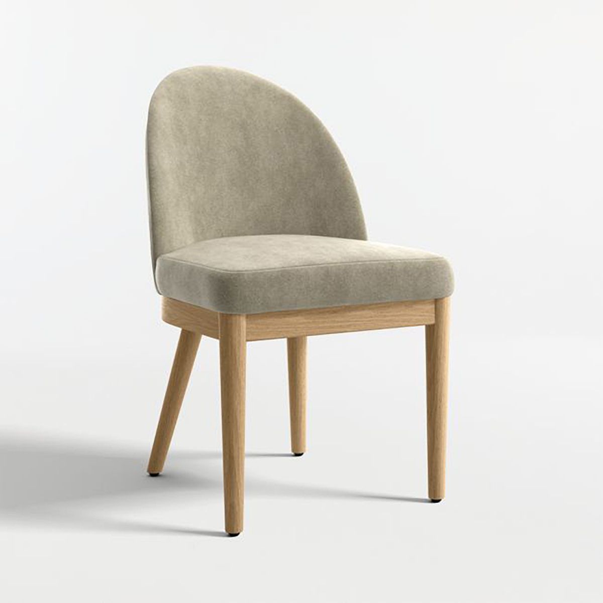 CRATE & BARREL - Silla de Comedor Ana Terciopelo