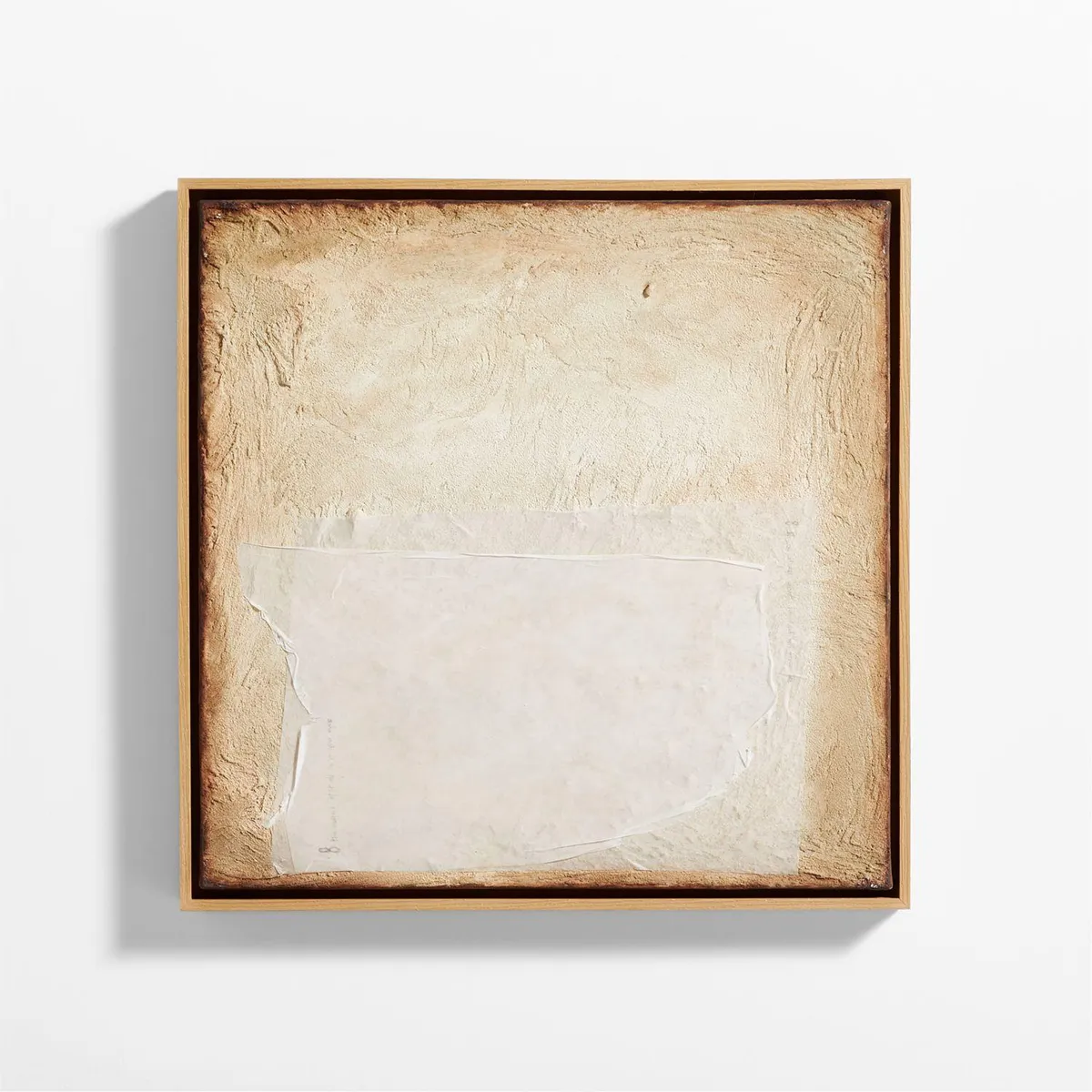 CRATE & BARREL - Cuadro "soul" 65x65cm