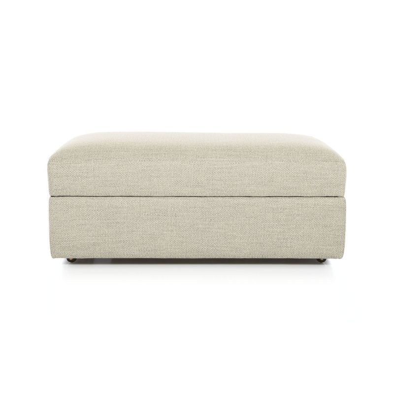 CRATE & BARREL - Otomán Lounge con Almacenamiento