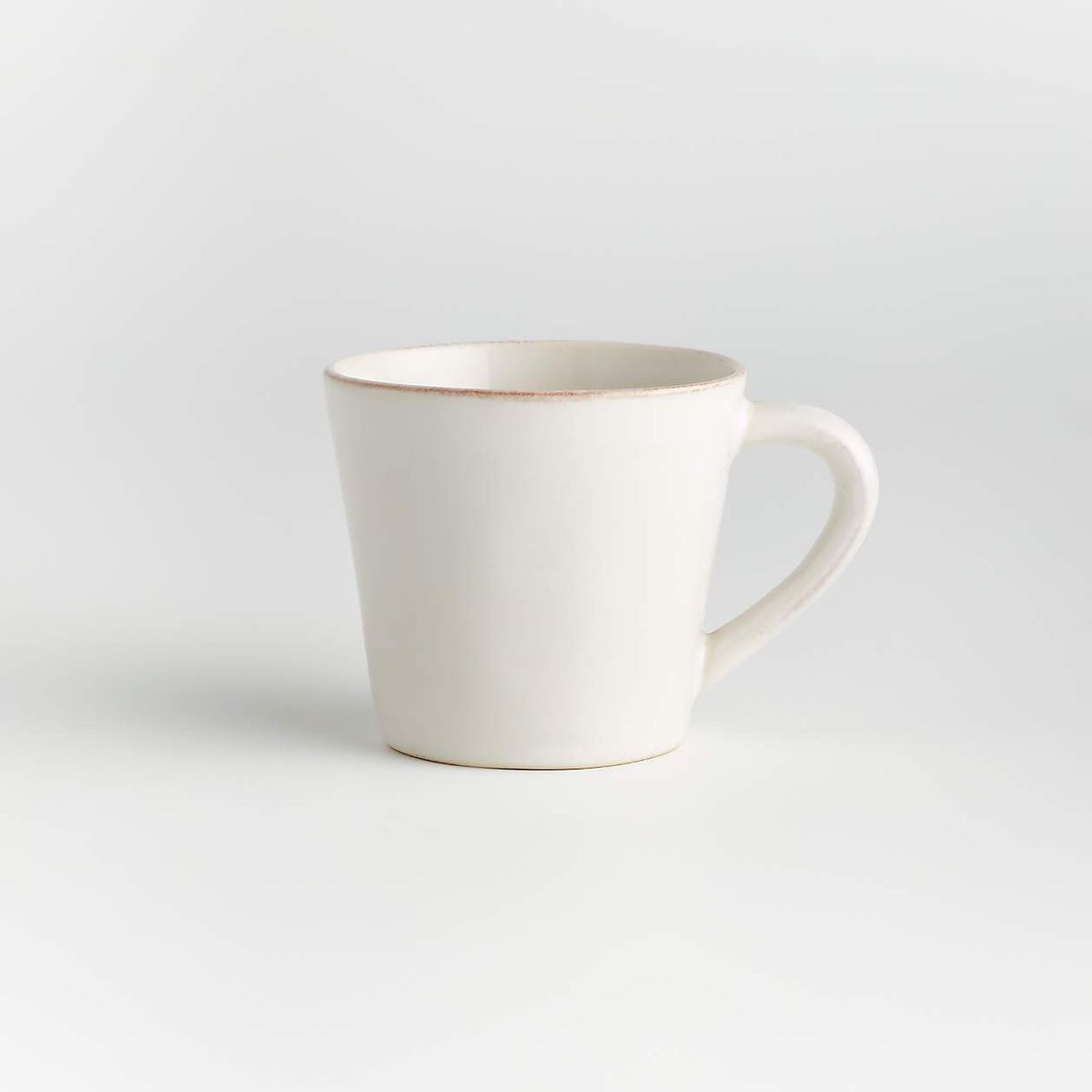 CRATE & BARREL - Taza Marin Blanca Crate & Barrel