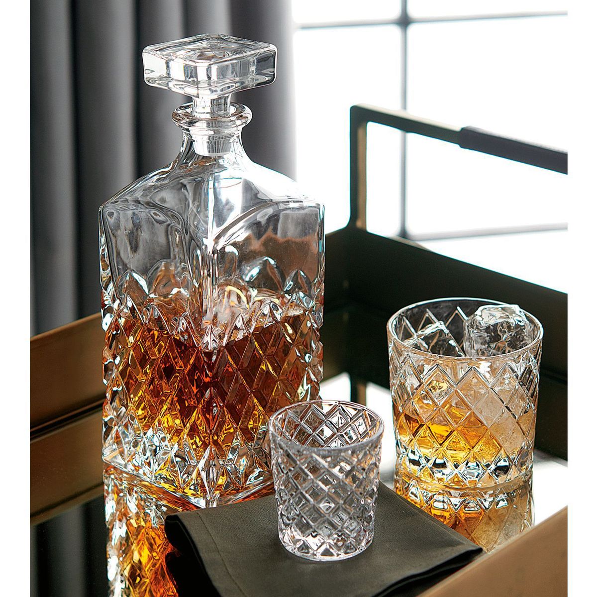 CRATE & BARREL - Vaso Alto Hatch Crate & Barrel