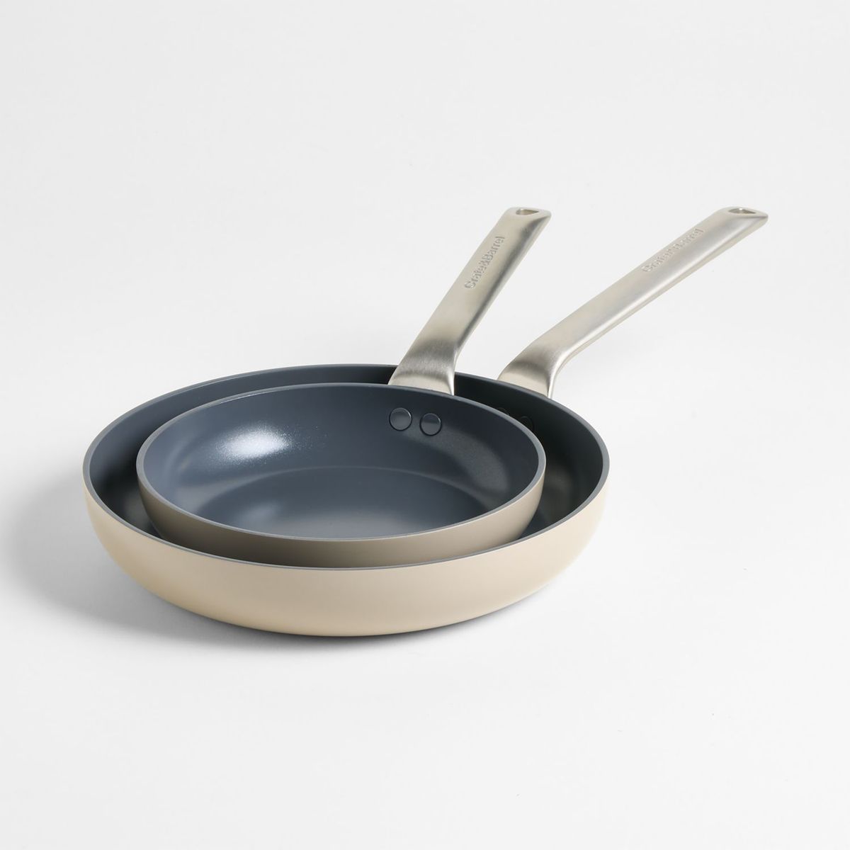 CRATE & BARREL - Set de 2 Sartenes Antiadherente EvenCook 