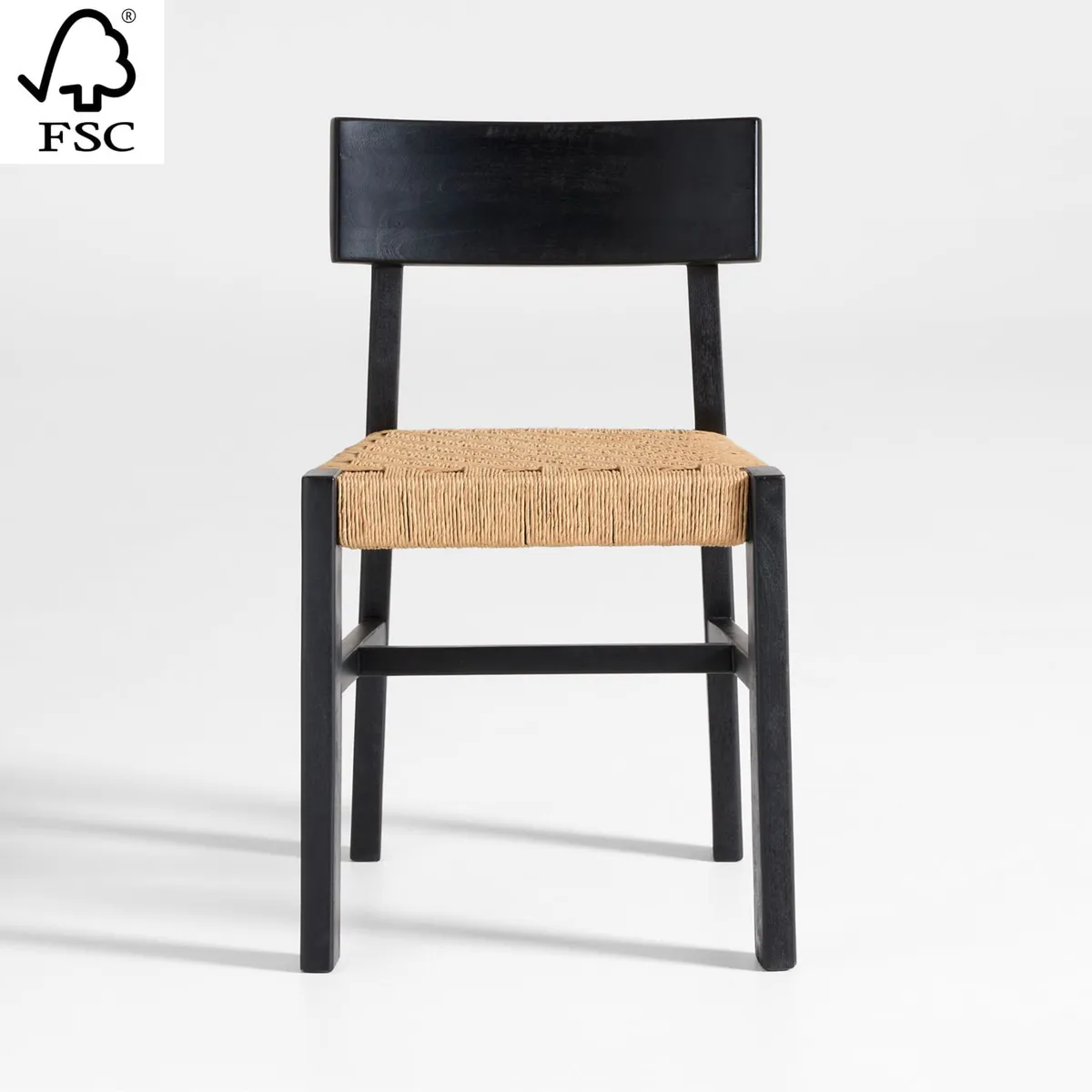 CRATE & BARREL - Silla de Comedor Dunewood