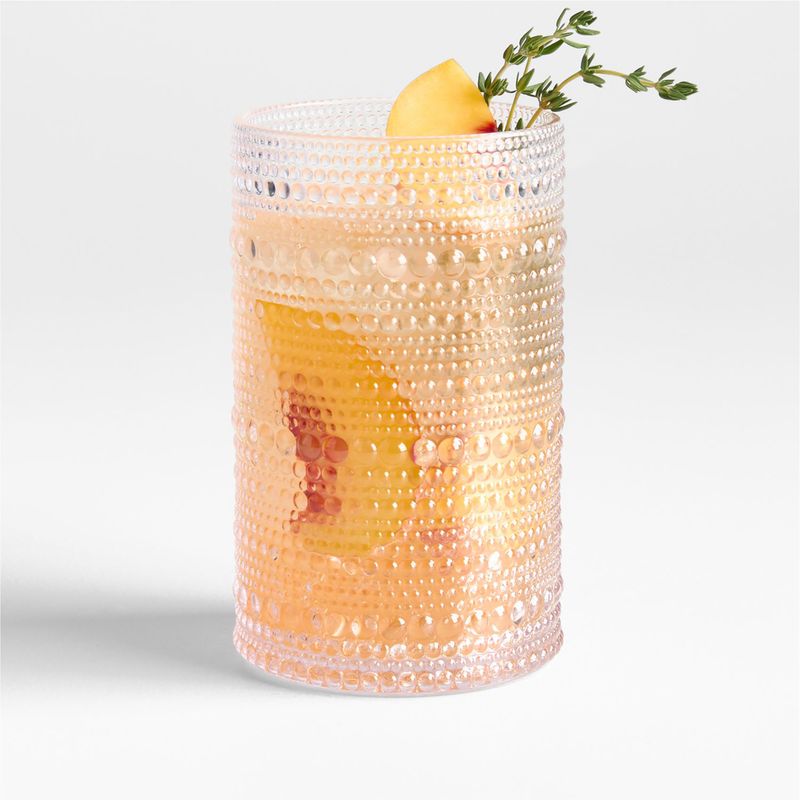CRATE & BARREL - Vaso Alto Acrílico Alma 