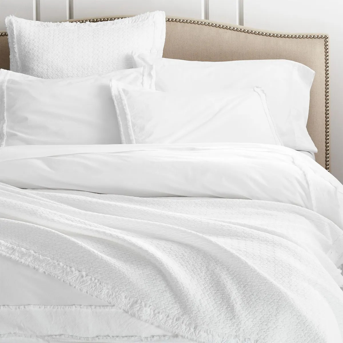 CRATE & BARREL - Funda de Duvet Washed