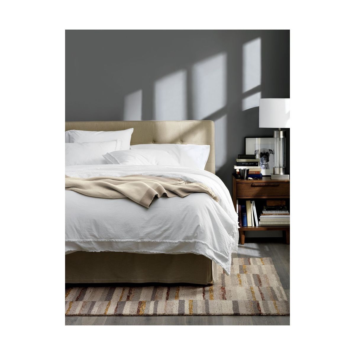 CRATE & BARREL - Funda de Duvet Washed