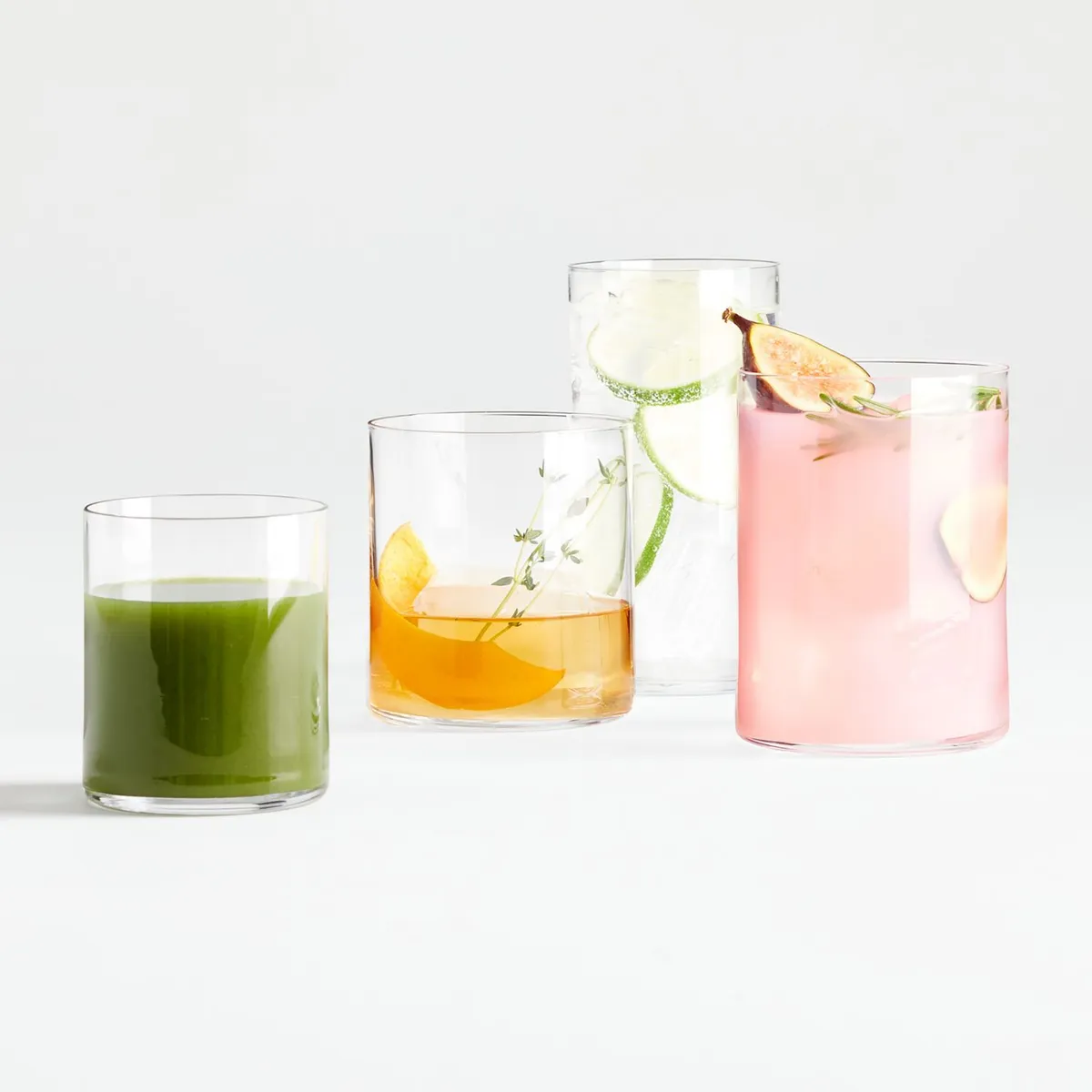 CRATE & BARREL - Vaso de Jugo Edge