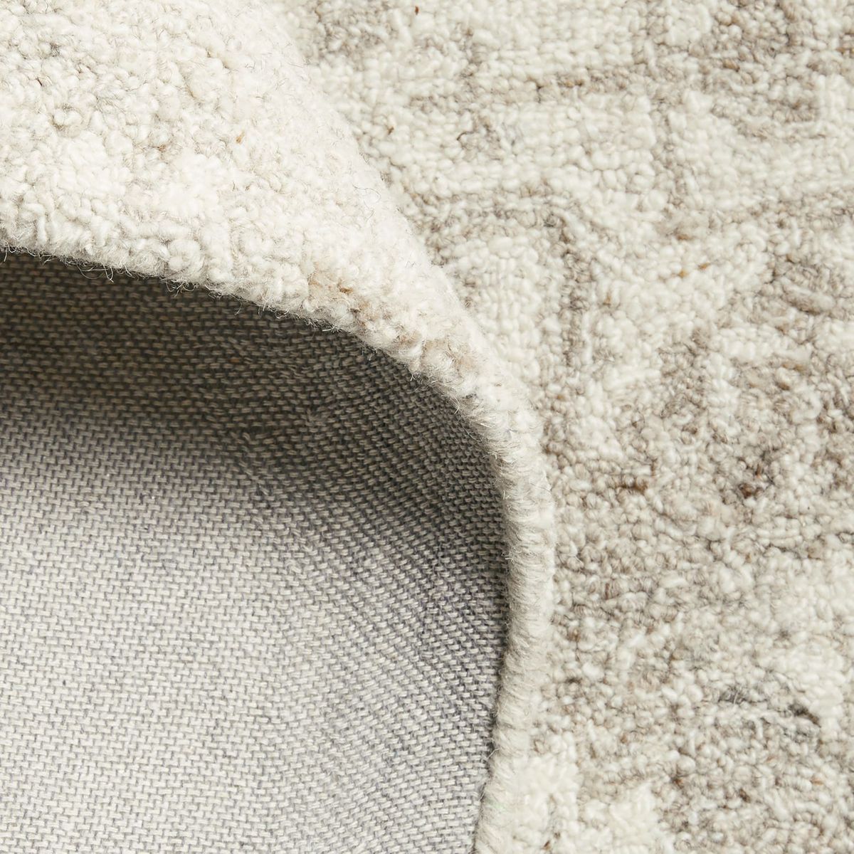 CRATE & BARREL - Camino de Alfombra Alvarez de Lana Tejida a Mano 86x274cm