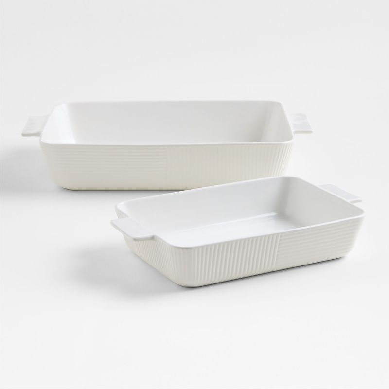 CRATE & BARREL - Set De 2 Bandejas Hanno Para Horno