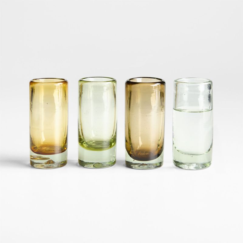 CRATE & BARREL - Set De 4 Vasos Cortez De Shot 