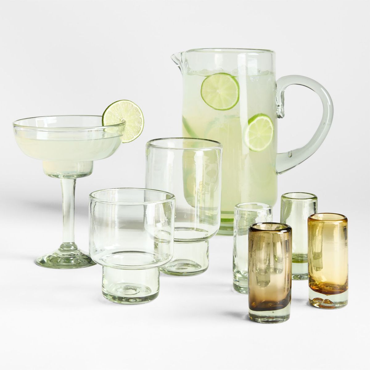 CRATE & BARREL - Set De 4 Vasos Cortez De Shot 