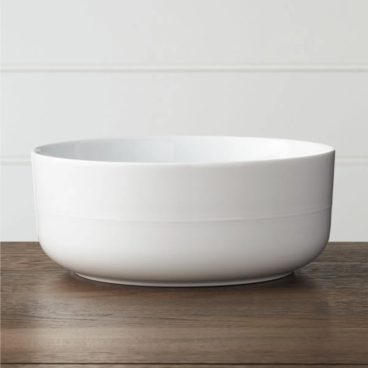 CRATE & BARREL - Bowl para Servir Hue Blanco