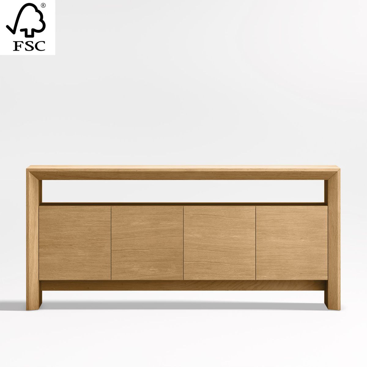 CRATE & BARREL - C ENTRET BAJA 72in NATURAL