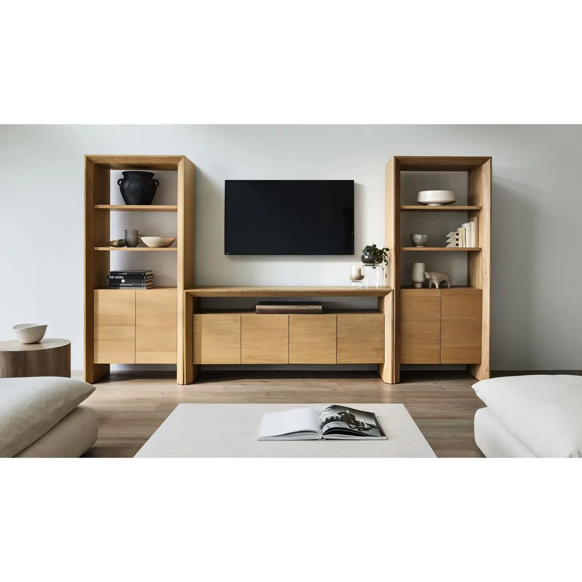 CRATE & BARREL - C ENTRET BAJA 72in NATURAL