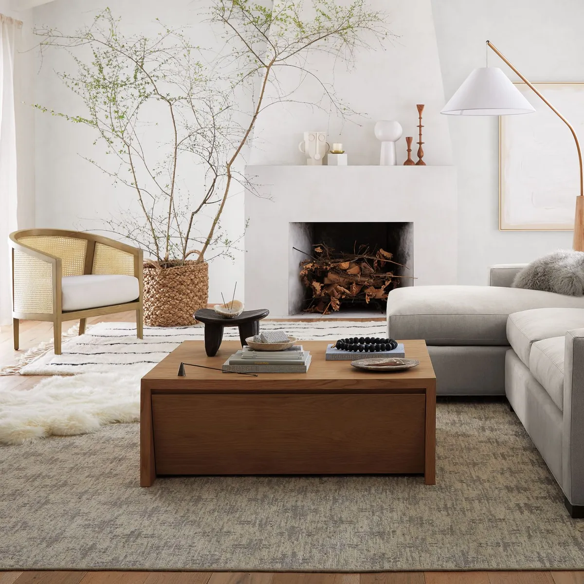 CRATE & BARREL - Mesa De Centro Vander