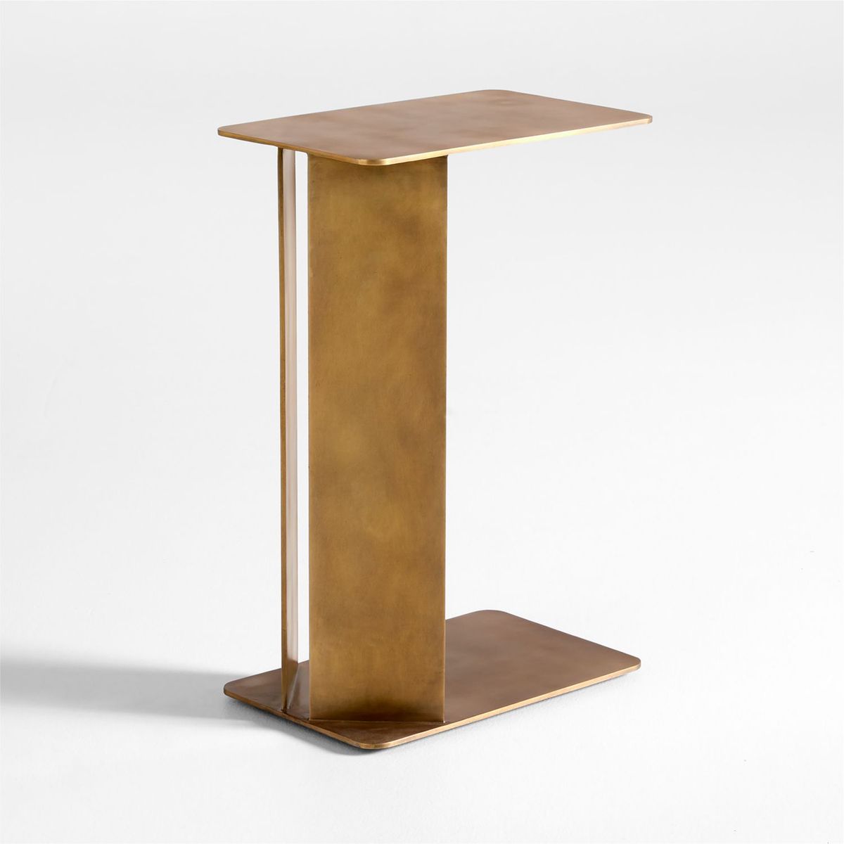 CRATE & BARREL - Mesa Auxiliar Cruz