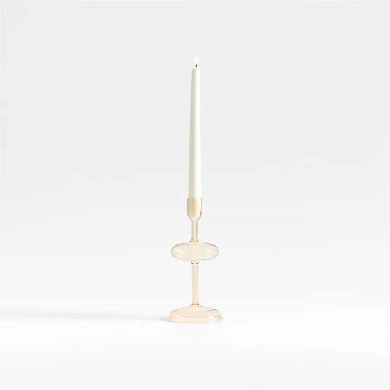 CRATE & BARREL - Candelabro Cónico Venezia