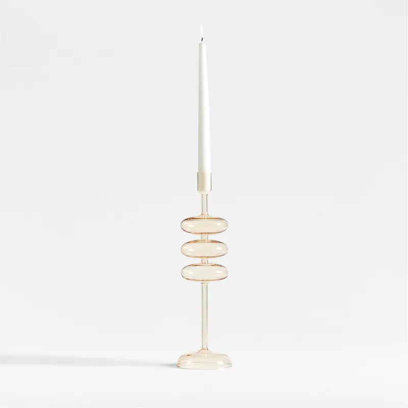 CRATE & BARREL - Candelabro Cónico Venezia