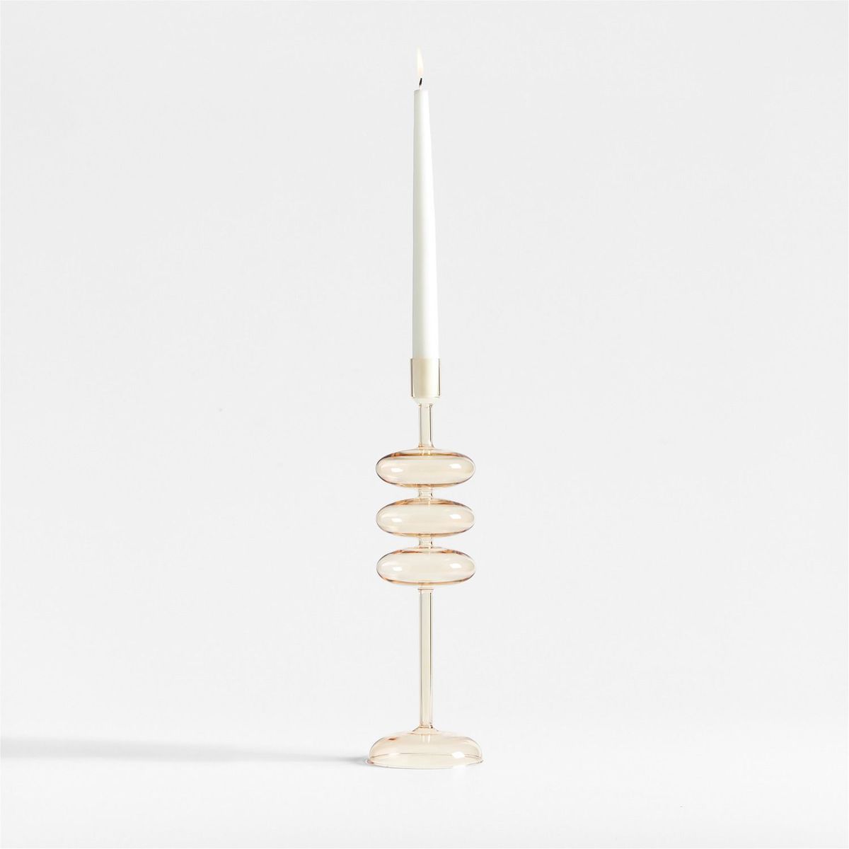 CRATE & BARREL - Candelabro Cónico Venezia