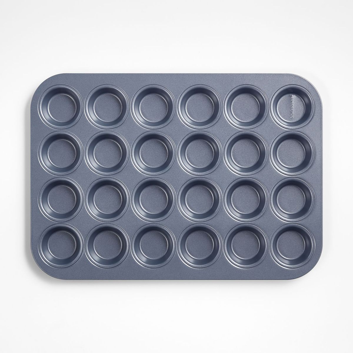 CRATE & BARREL - Molde para Mini Muffins Slate Azul