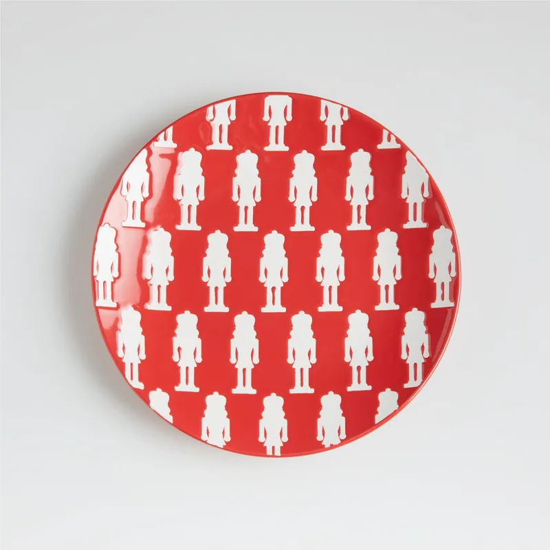 CRATE & BARREL - Plato de Ensalada de Cascanueces