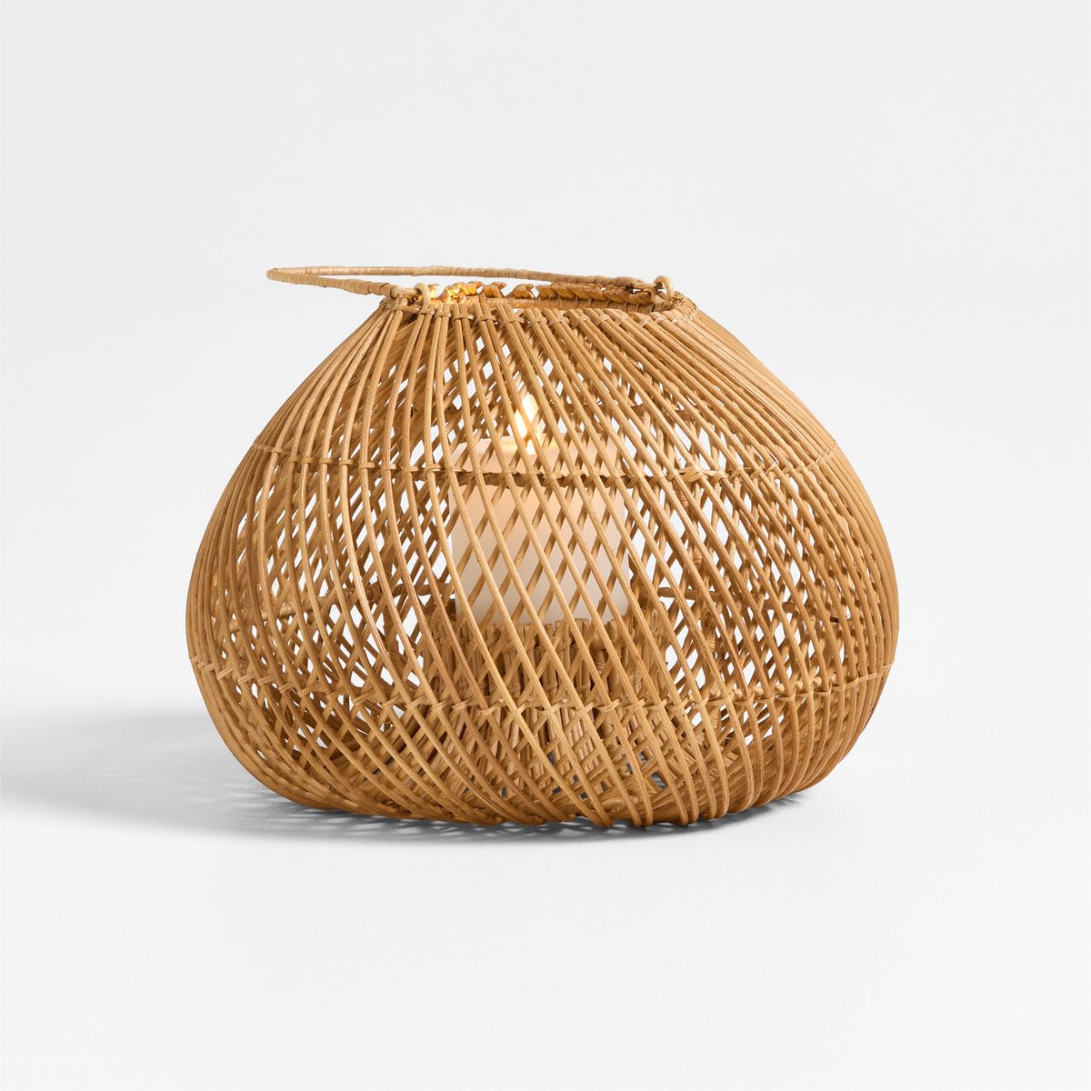 CRATE & BARREL - Farol Rota Tejido