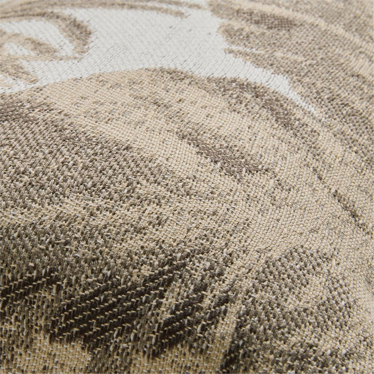 CRATE & BARREL - Cojín Jacquard para Terraza 38x56cm